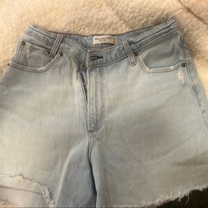 Light Blue Denim Shorts